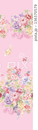 Elegant Floral Paisley Damask Geometric Stripe Ornate Pastel Wallpaper Patterns 136370579