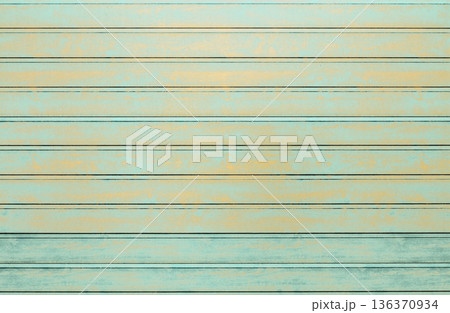 Blue wooden boards texture background. Vintage effect 136370934