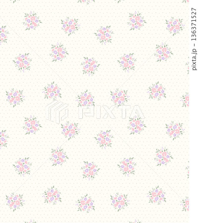 Delicate Pastel Floral Bear Bunny Panda Fruit Bird Kawaii Phone Wallpapers 136371527