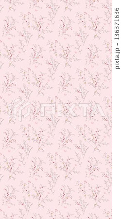 Delicate Pastel Floral Bear Bunny Panda Fruit Bird Kawaii Phone Wallpapers 136371636