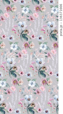 Delicate Pastel Floral Bear Bunny Panda Fruit Bird Kawaii Phone Wallpapers 136371666