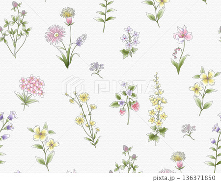 Delicate Pastel Floral Bear Bunny Panda Fruit Bird Kawaii Phone Wallpapers 136371850