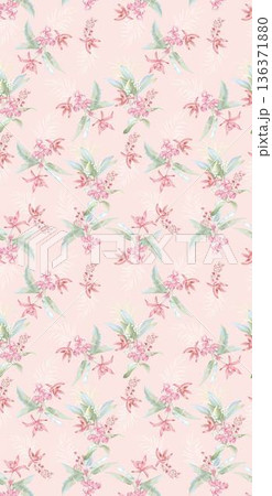 Delicate Pastel Floral Bear Bunny Panda Fruit Bird Kawaii Phone Wallpapers 136371880