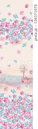 Delicate Pastel Floral Bear Bunny Panda Fruit Bird Kawaii Phone Wallpapers 136371978