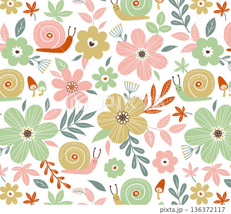 Delicate Pastel Floral Bear Bunny Panda Fruit Bird Kawaii Phone Wallpapers 136372117