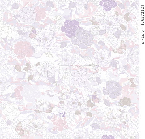 Delicate Pastel Floral Bear Bunny Panda Fruit Bird Kawaii Phone Wallpapers 136372128