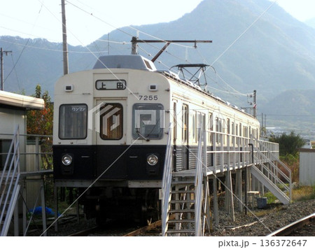 2008.11.2 上田電鉄下之郷駅 7200系 136372647