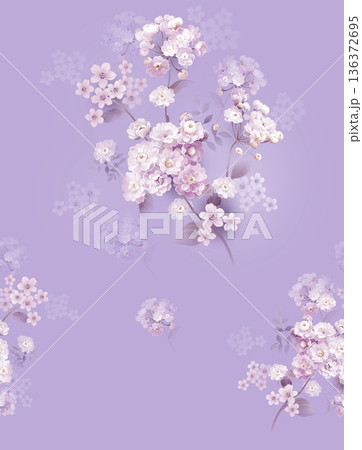 Delicate Pastel Floral Bear Bunny Panda Fruit Bird Kawaii Phone Wallpapers 136372695