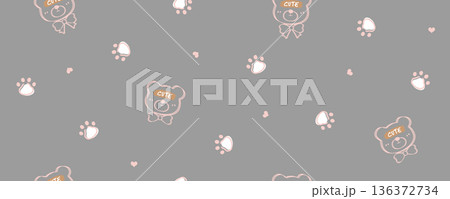 Delicate Pastel Floral Bear Bunny Panda Fruit Bird Kawaii Phone Wallpapers 136372734