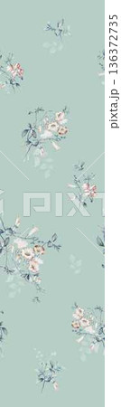 Delicate Pastel Floral Bear Bunny Panda Fruit Bird Kawaii Phone Wallpapers 136372735