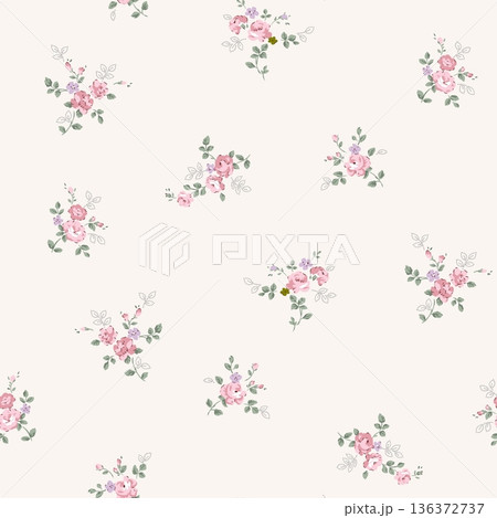 Delicate Pastel Floral Bear Bunny Panda Fruit Bird Kawaii Phone Wallpapers 136372737