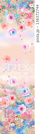 Delicate Pastel Floral Bear Bunny Panda Fruit Bird Kawaii Phone Wallpapers 136372744