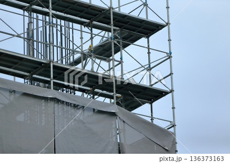 外部足場  (枠組足場)　イメージ 136373163