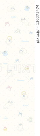 Beautiful Pastel Floral Polka Dot Watercolor Geometric Ornate Phone Wallpapers 136373474