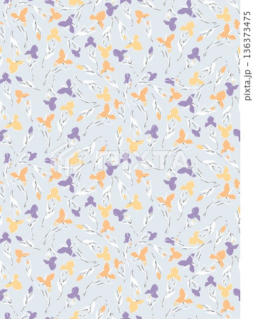 Beautiful Pastel Floral Polka Dot Watercolor Geometric Ornate Phone Wallpapers 136373475