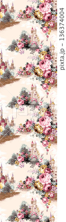 Beautiful Pastel Floral Polka Dot Watercolor Geometric Ornate Phone Wallpapers 136374004