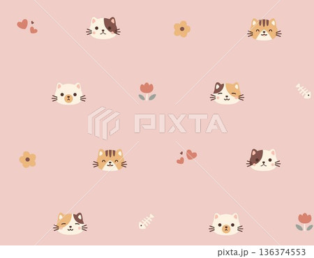 Beautiful Pastel Floral Polka Dot Watercolor Geometric Ornate Phone Wallpapers 136374553