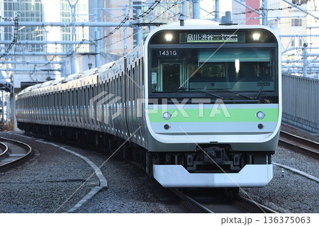 【JR東日本】E235系0番台(山手線:高輪ゲートウェイ駅) 【JR東日本】E235系0番台(山手線:高輪ゲートウェイ駅) 136375063