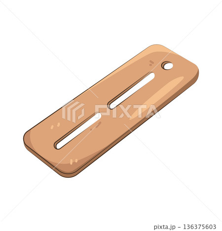 Illustration of ruler Illustration of ruler 136375603