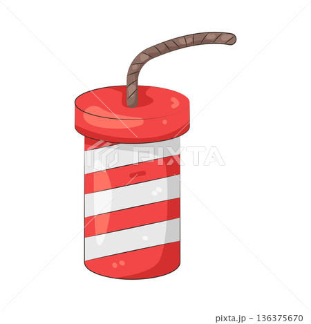 Illustration of firecrackers Illustration of firecrackers 136375670