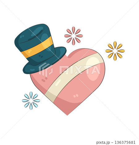 Illustration of heart Illustration of heart 136375681