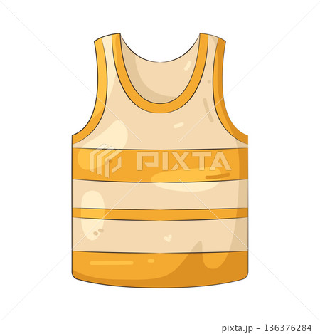 Illustration of swim tank top Illustration of swim tank top 136376284