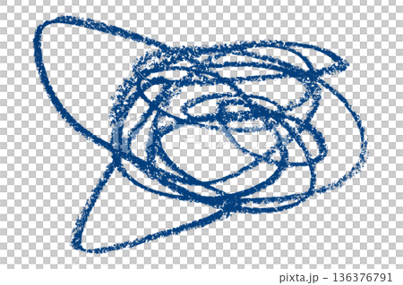 blue pencil strokes isolated on transparent background blue pencil strokes isolated on transparent background 136376791