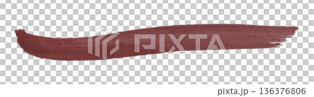 brown watercolor background. Artistic hand paint. Isolated on transparent background. 136376806