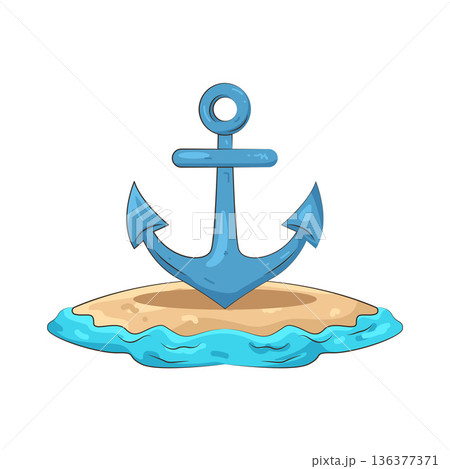 Illustration of anchor Illustration of anchor 136377371