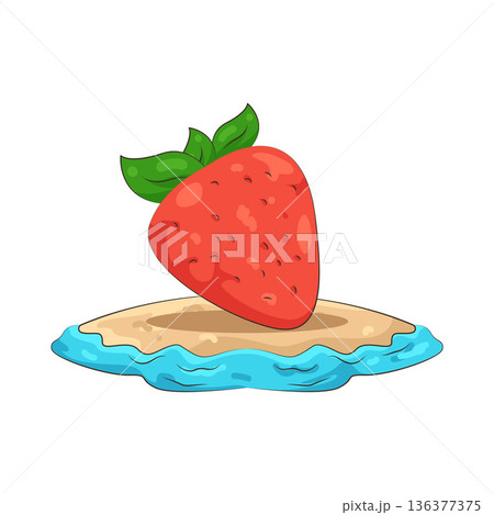 Illustration of strawberry  136377375