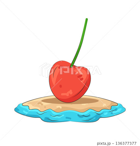Illustration of cherry  136377377