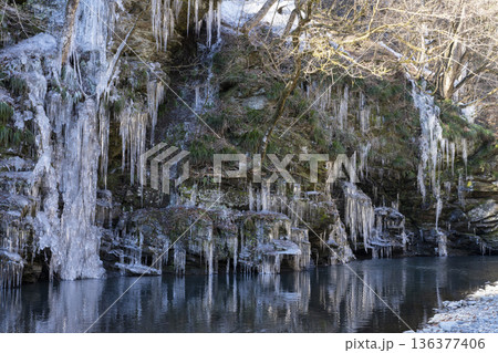 三十槌の氷柱 136377406