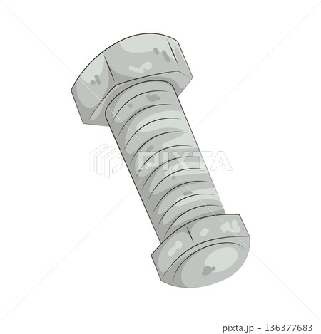 Illustration of bolt Illustration of bolt 136377683