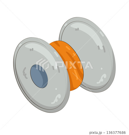 Illustration of pulley 136377686