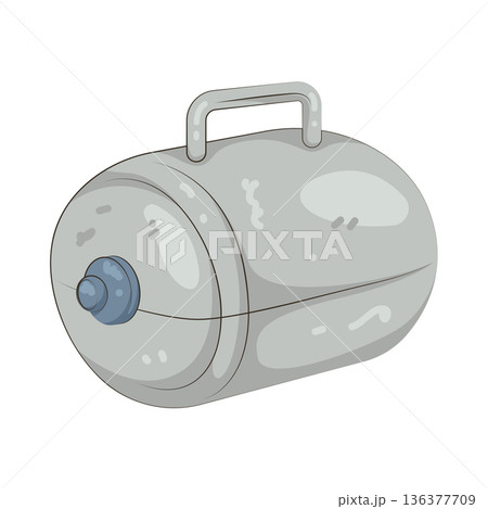 Illustration of gas tank 136377709