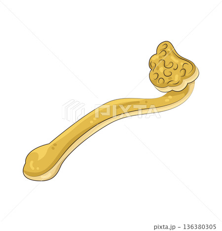 Illustration of Ruyi scepter Illustration of Ruyi scepter 136380305