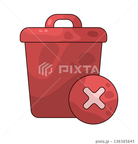 Illustration of Delete 136385645