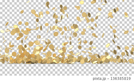飄落的金幣CG 136385819