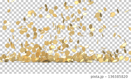 飄落的金幣CG 136385820