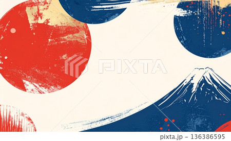 富士山 136386595