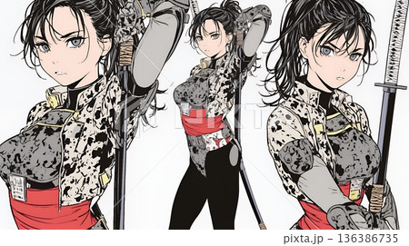 セクシーな女忍者（くノ一）