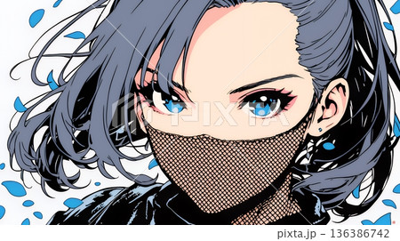 セクシーな女忍者（くノ一）