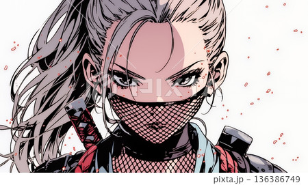 セクシーな女忍者（くノ一）