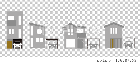 房屋和車棚的類型 136387355