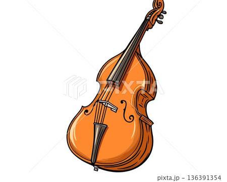 musical instruments isolated on white 136391354