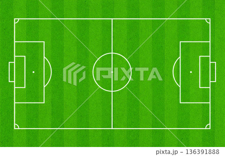 サッカーコート サッカーコート 136391888