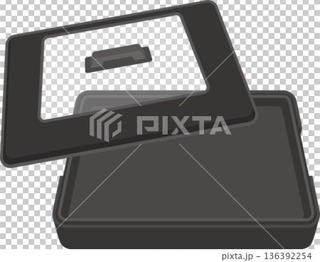 卓上で使うホットプレートのイラスト 136392254