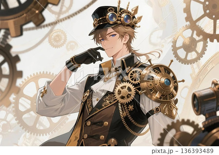 スチームパンク・ファンタジー 136393489