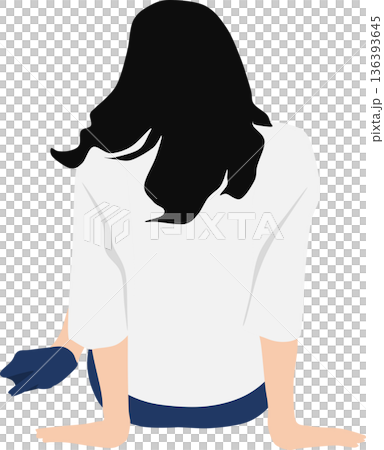 ビジネスウーマンのイラスト 136393645
