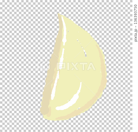 圖示為去皮的大蒜，一種增強體力的食物。 136393750